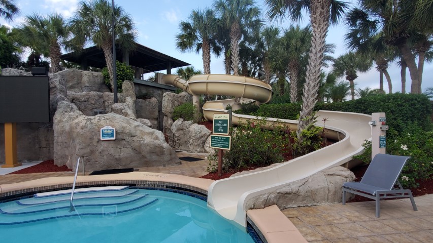 Hyatt Regency Grand Cypress water slide